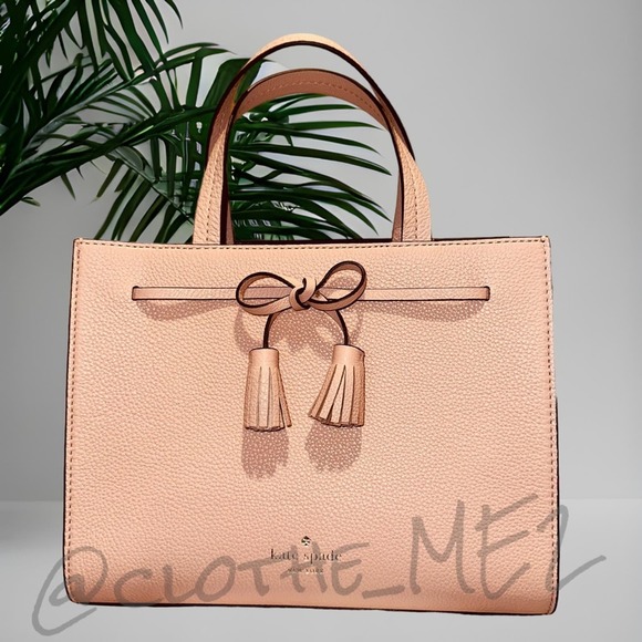 Kate Spade - Hayes Street Small Satchel, Roseycheeks color, NWT - Picture 1 of 10
